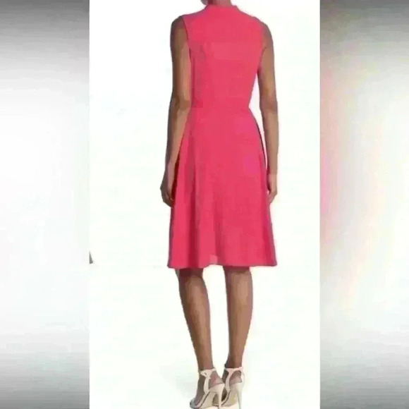 Nanette Lepore Monticello Rose Side Zipper Dress Buttons Front Lightweight M - Picture 2 of 10